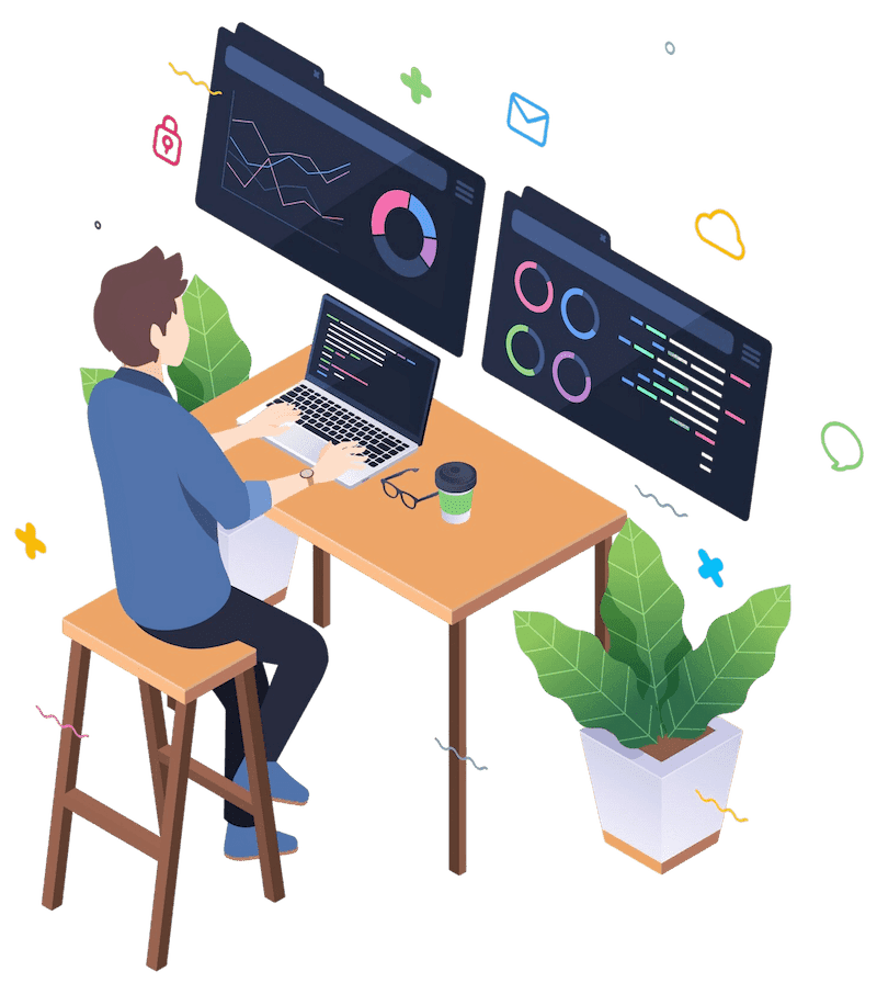 Footer illustration
